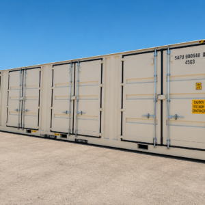 40FT SHIPPING CONTAINER with 4 side loading doors